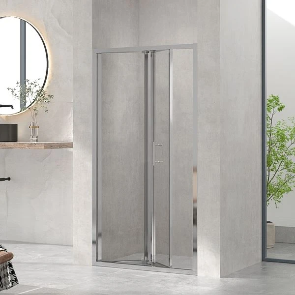 Bifold Shower Door For Small Bathroom